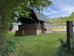 Poolside Cabin at Dock's Motel in Townsend TN